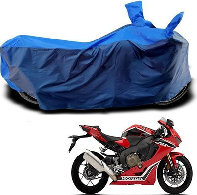 DeepShakshi AUTOMOTIVE Waterproof Two Wheeler Cover for Honda(CBR 1000RR, Blue)