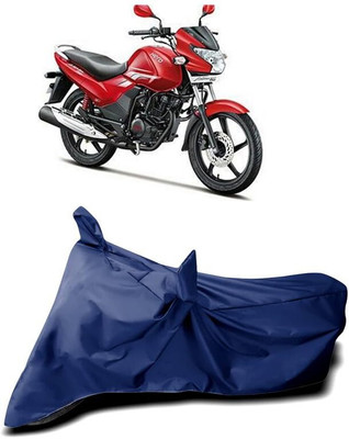 KEDIT Two Wheeler Cover for Hero(Achiever, Blue)