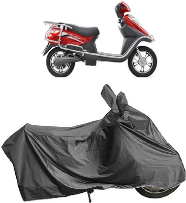DIGGU Two Wheeler Cover for Hero(Electric Cruz, Grey)