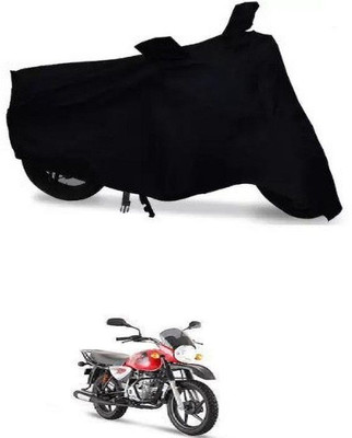 DeepShakshi AUTOMOTIVE Waterproof Two Wheeler Cover for Bajaj(Boxer BM 150, Black)