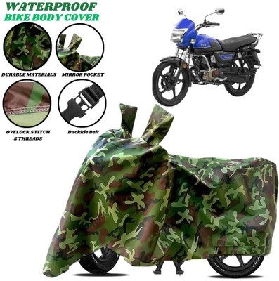 SRP PRODUCT Waterproof Two Wheeler Cover for TVS(Raider, Green)