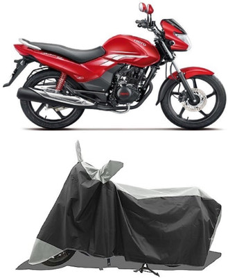 GROFATIK Two Wheeler Cover for Hero(Achiever, Grey)