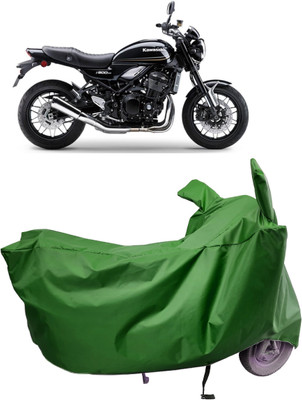 Amexride Two Wheeler Cover for Kawasaki(Z900RS BS6, Maroon)