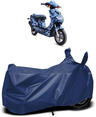 AASHTIK MART Two Wheeler Cover for Hero(Electric AXLHE-20, Blue)