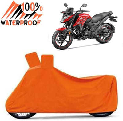Autoinnovation Waterproof Two Wheeler Cover for Honda(X-Blade, Orange)
