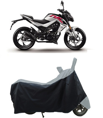 Coxtor Waterproof Two Wheeler Cover for CFMoto(150NK BS6, Grey)
