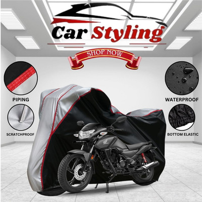 Car Styling Waterproof Two Wheeler Cover for Honda(SP 125, Multicolor)