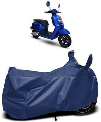 KEDIT Two Wheeler Cover for Okinawa(Cruiser, Blue)