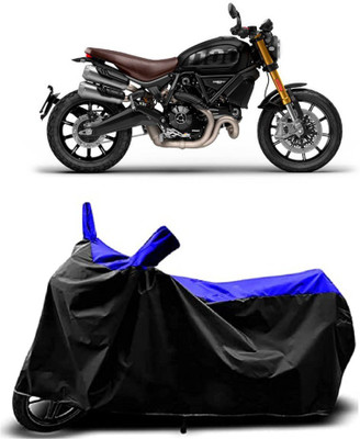 VESMEI Two Wheeler Cover for Ducati(Scrambler 1200 BS6, Blue)
