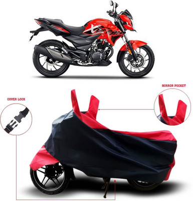 KEDIT Two Wheeler Cover for Hero(Xtreme 200R, Red)