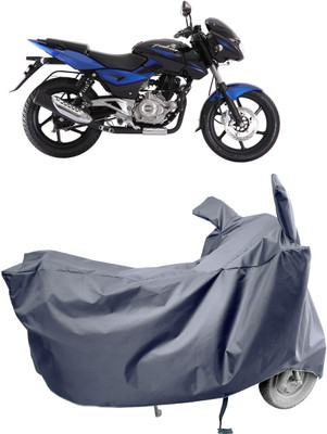 Amexride Two Wheeler Cover for Bajaj(Pulsar 180 DTS-i, Grey)