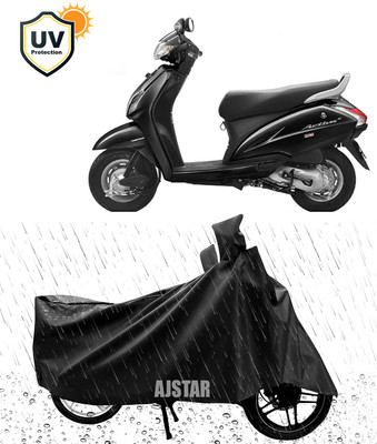 AJSTAR Waterproof Two Wheeler Cover for Honda(Activa 125, Black)