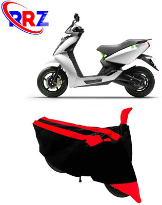 RRZ Waterproof Two Wheeler Cover for Ather(450, Black, Red)