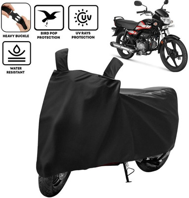 kerwa Waterproof Two Wheeler Cover for Hero(HF Deluxe, Black)