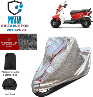 PAGORA Waterproof Two Wheeler Cover for Honda(Cliq, Silver)