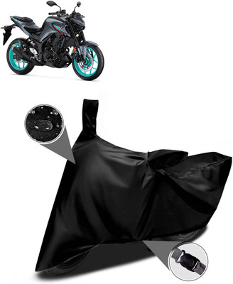 CODOKI Waterproof Two Wheeler Cover for Yamaha(MT-03, Black)