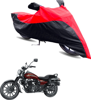Motodreka Two Wheeler Cover for Bajaj(Avenger 150 Street, Red, Black)