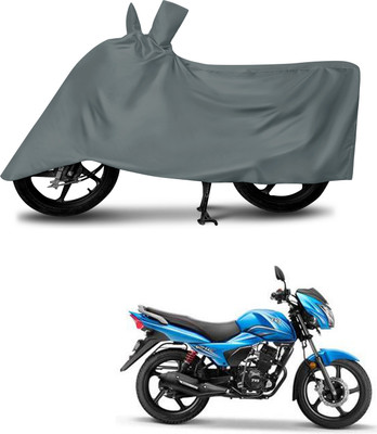 DeepShakshi AUTOMOTIVE Waterproof Two Wheeler Cover for TVS(Victor, Grey)