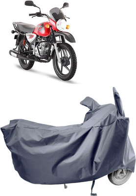 Amexride Two Wheeler Cover for Bajaj(Boxer BM 150, Grey)