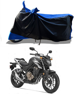 AESTRYD Two Wheeler Cover for Honda(CB500F, Blue)