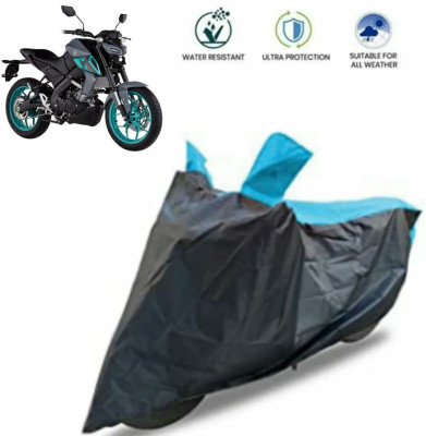 Mdstar Waterproof Two Wheeler Cover for Yamaha(MT 15, Black)