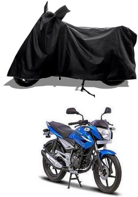GROFATIK Two Wheeler Cover for Bajaj(XCD 135, Black)
