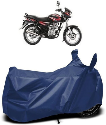 AASHTIK MART Two Wheeler Cover for Bajaj(Discover 125 DTS-i, Blue)
