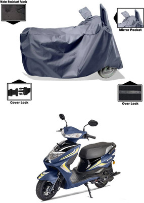 CODOKI Waterproof Two Wheeler Cover for Ampere(Zeal, Grey)