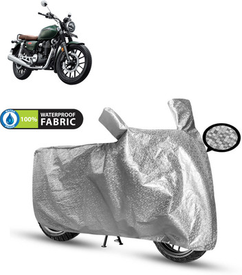 CODOKI Waterproof Two Wheeler Cover for Honda(Hness CB350, Silver)