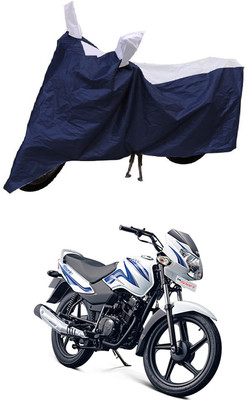 MMSSTAR Waterproof Two Wheeler Cover for TVS(Sport, Blue, White)