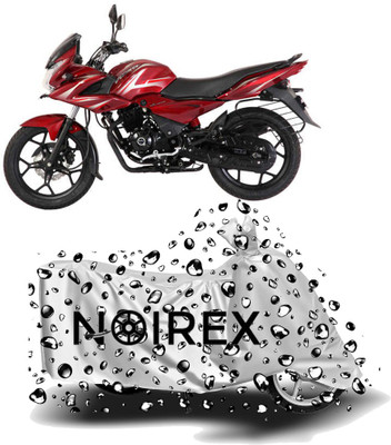 NOIREX Two Wheeler Cover for Bajaj(Discover 150 f, Silver)