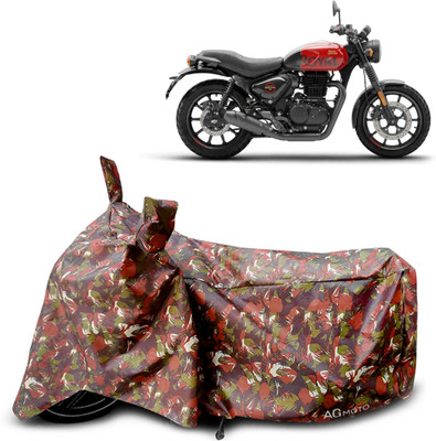 AG MOTO Waterproof Two Wheeler Cover for Royal Enfield(Hunter 350, Multicolor)