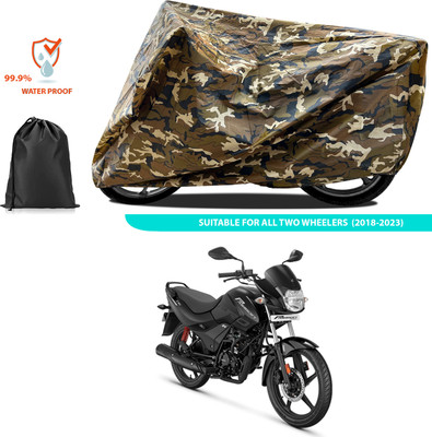PAGORA Waterproof Two Wheeler Cover for Hero(Passion Pro, Yellow)