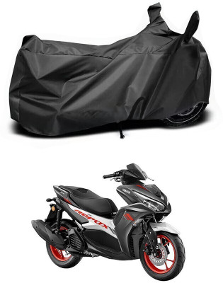 DeepShakshi AUTOMOTIVE Two Wheeler Cover for Yamaha(Aerox 155 Maxi BS6, Black)