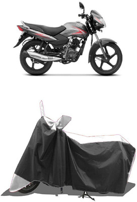 SUGASHRI Waterproof Two Wheeler Cover for TVS(Sport KS BS6, White, Black)