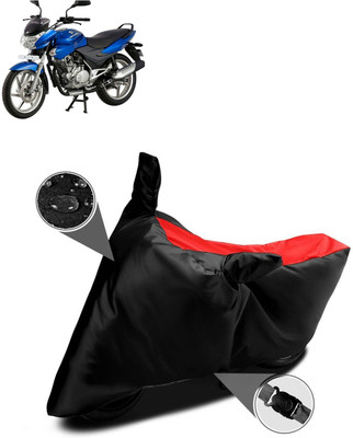 CODOKI Waterproof Two Wheeler Cover for Bajaj(Discover 135, Red)