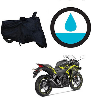 DeepShakshi AUTOMOTIVE Waterproof Two Wheeler Cover for Honda(CBR 250R, Black)