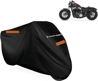 Horseyaart Waterproof Two Wheeler Cover for Bajaj(Discover 125 DTS-i, Black)