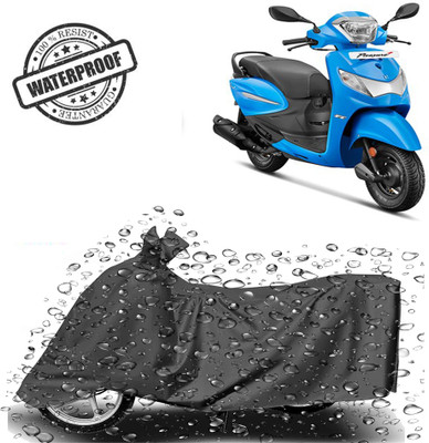 ROYAL AUTO MART Waterproof Two Wheeler Cover for Hero(Pleasure Plus, Grey)