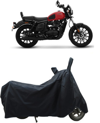 Coxtor Waterproof Two Wheeler Cover for Yezdi(Roadster, Black)
