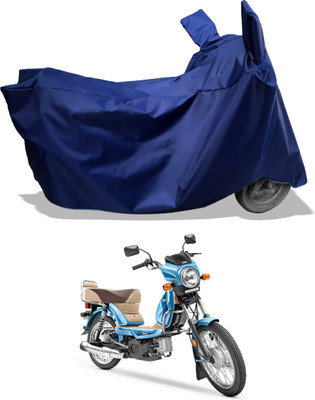 Amexride Two Wheeler Cover for TVS(Heavy Duty BS6, Blue)