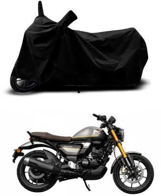 KEDIT Two Wheeler Cover for TVS(Black)