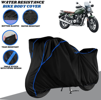 SRP PRODUCT Waterproof Two Wheeler Cover for Honda(CB350RS, Black, Blue)