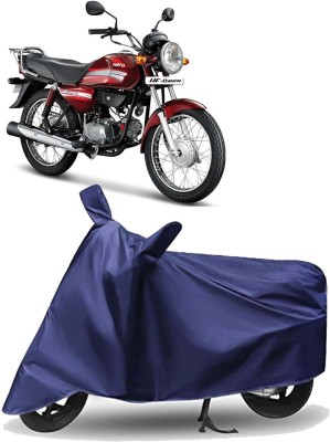 AUTO PEARL Two Wheeler Cover for Hero(HF Dawn, Blue)