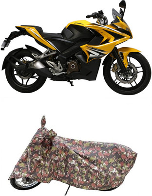 Coxtor Waterproof Two Wheeler Cover for Bajaj(Pulsar SS400 BS6, Multicolor)