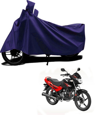 AASHTIK MART Waterproof Two Wheeler Cover for Hero(Glamour i3s, Blue)