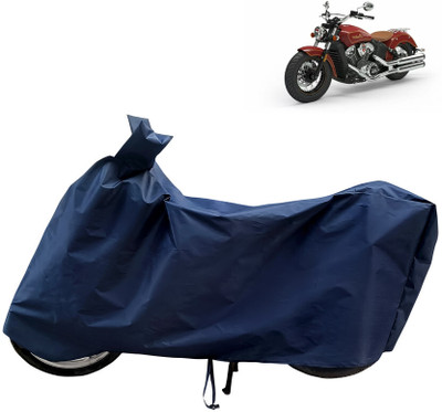 Horseyaart Waterproof Two Wheeler Cover for Indian(Scout, Blue)