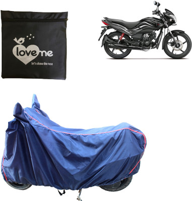 Love Me Waterproof Two Wheeler Cover for Hero(Passion Xpro, Blue)