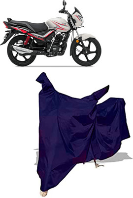 Amexride Two Wheeler Cover for TVS(Star City Plus BS6, Blue)