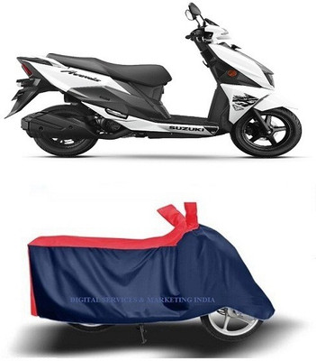 DSAMI Two Wheeler Cover for Suzuki(Avenis 125, Blue)